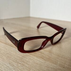 Ray-Ban RB4122 735/8G Sunglasses Red FRAMES ONLY Vintage